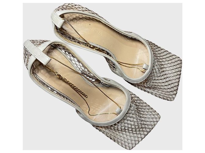 Sandali Bottega Veneta T.36,5 Beige - vista 6