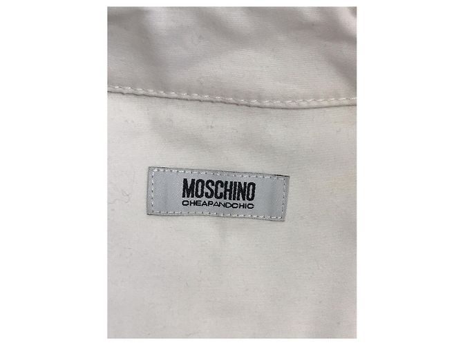 Vestido Moschino blanco T.34 - vista 3