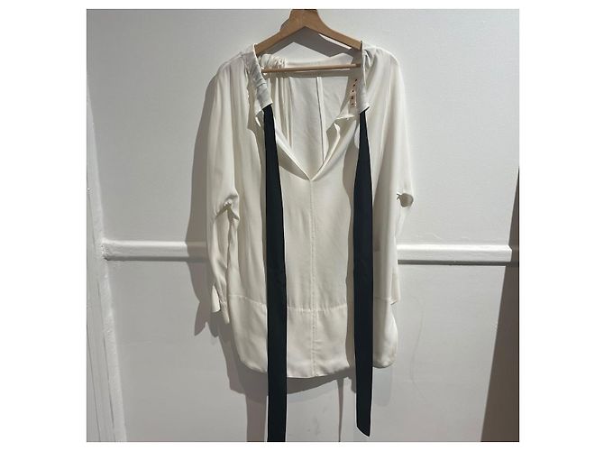Top Marni branco de viscose tamanho S - vista 4