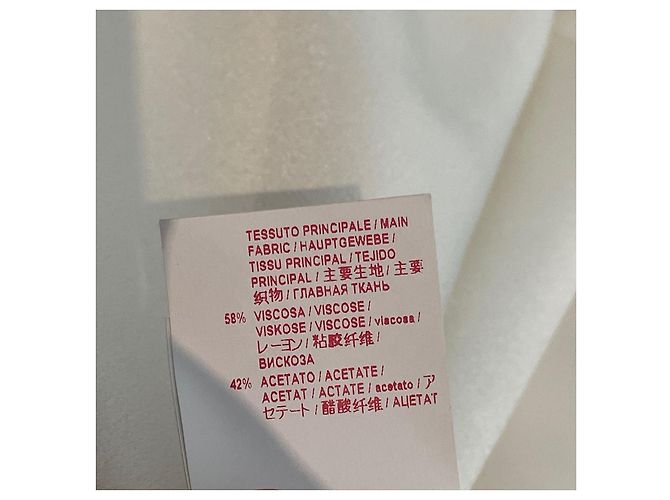 Top Marni branco de viscose tamanho S - vista 7
