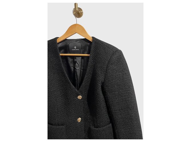Anine Bing schwarze Jacke Gr. S - Ansicht 3