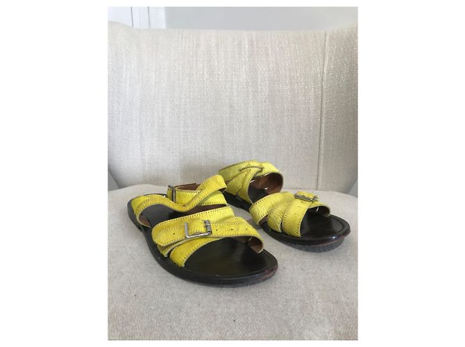 Marni Sandalen gelb T.37 - Ansicht 2