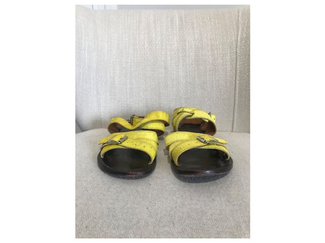 Marni Sandalen gelb T.37 - Ansicht 3