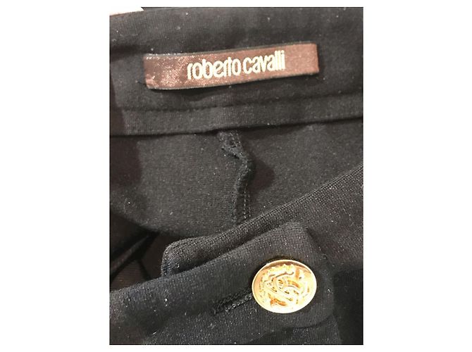 Pantalones Roberto Cavalli T.34 Negro - vista 4