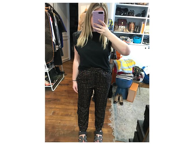 Isabel Marant Hose T.36 Schwarz - Ansicht 7