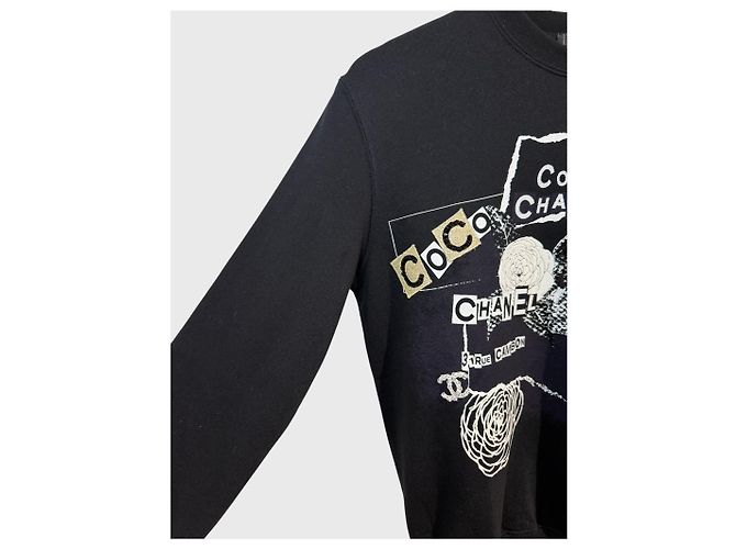 Sweatshirt Chanel preto T.XS - vista 3