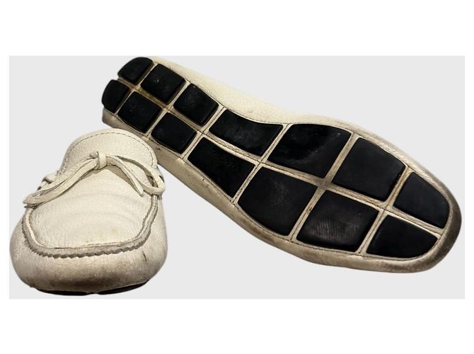 Bow Mocasines Prada blanco T.41 - vista 7