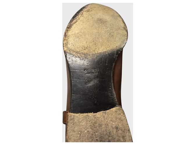 Botas Gucci marrones T.36,5 Castaño - vista 6