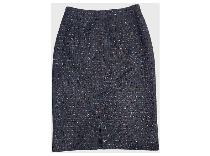 Autre Marque Falda Alessandra Rich T.40 Negro - vista 2