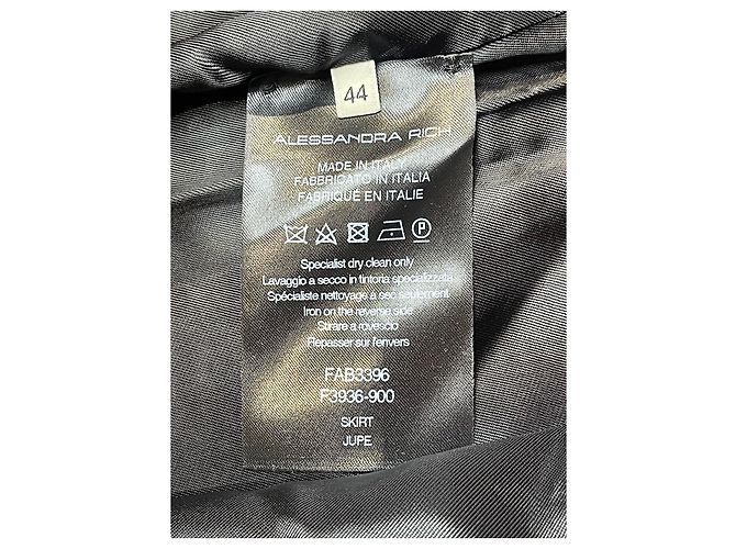 Autre Marque Falda Alessandra Rich T.40 Negro - vista 4