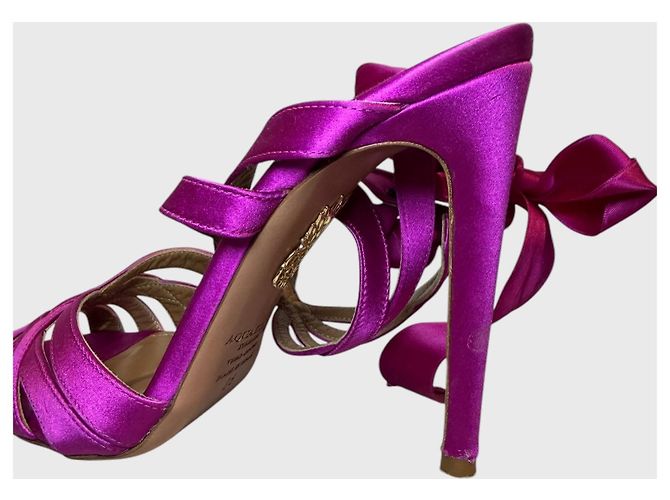 Sandali Aquazzura rosa T.38 - vista 2