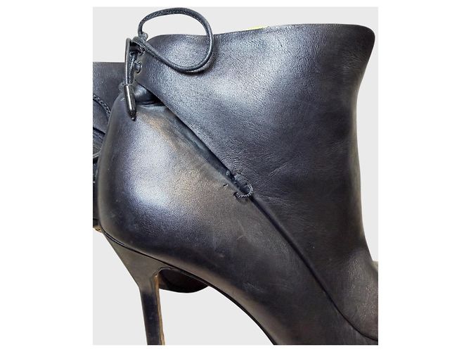 Stivaletti Aquazzura neri T.38,5 Nero - vista 4