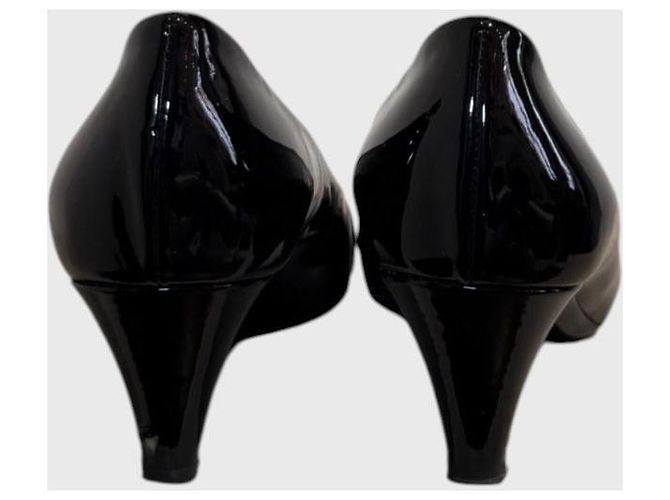 Décolleté Yves Saint Laurent neri T.38,5 Nero - vista 6
