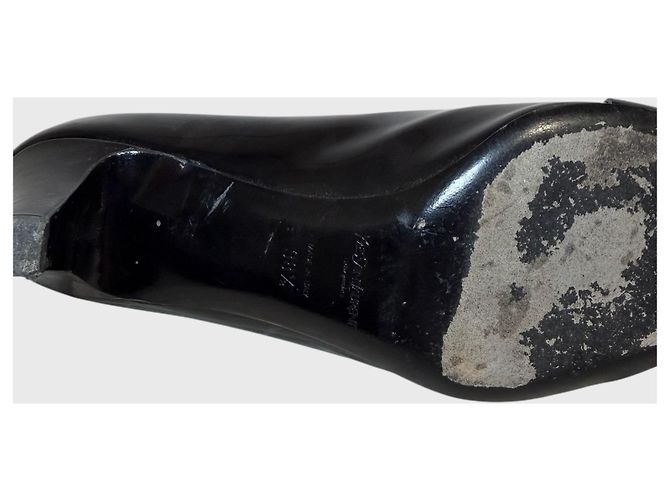 Décolleté Yves Saint Laurent neri T.38,5 Nero - vista 9