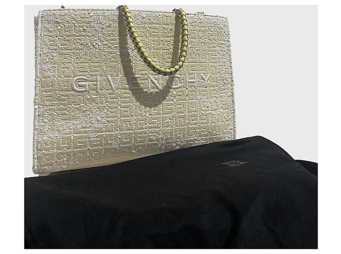 Sac Givenchy G-Tote jaune - vue 8