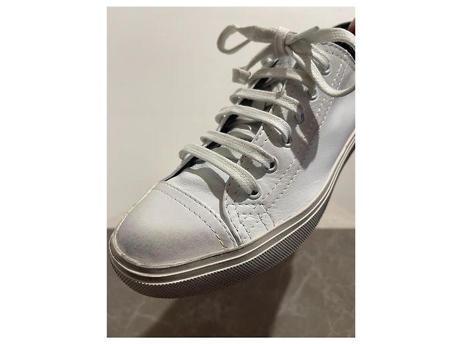 Autre Marque Sneaker Saint Laurent bianca BedFord T.38,5 Bianco - vista 5