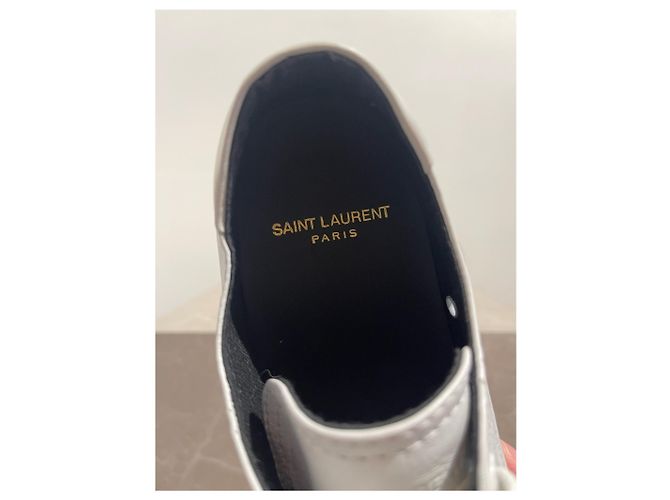 Autre Marque Sneaker Saint Laurent bianca BedFord T.38,5 Bianco - vista 8