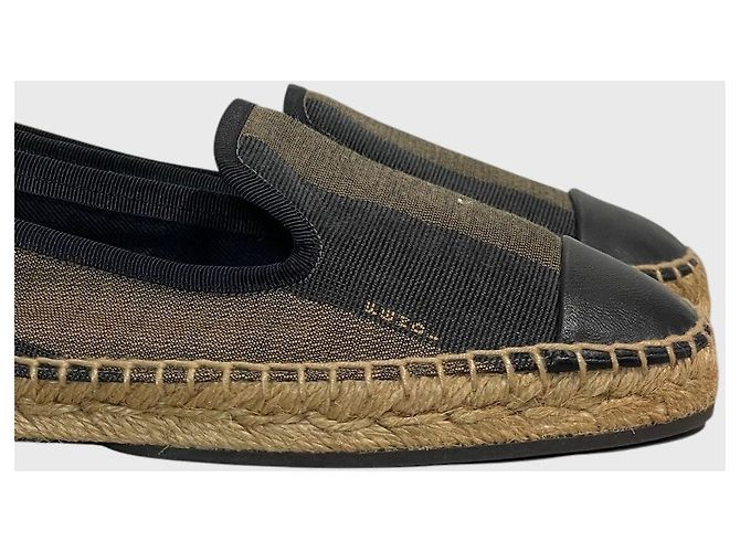 Espadrilles Fendi T.37 Schwarz - Ansicht 2