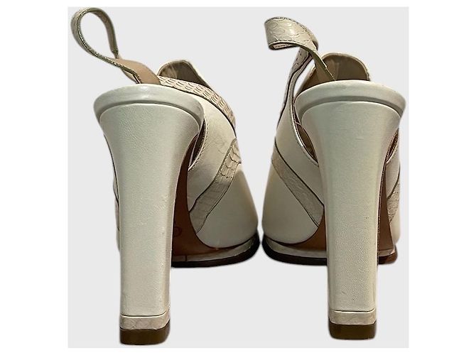 Sandali Chloé beige T.36,5 - vista 3