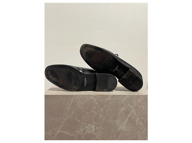 Autre Marque Derby Saint Laurent nere T.38,5 Nero - vista 7