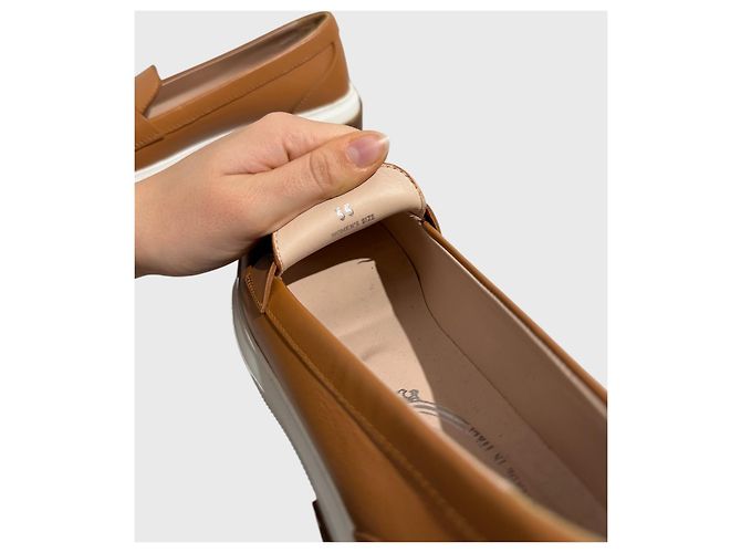Mocassini Tod's camel T.35 Cammello - vista 7