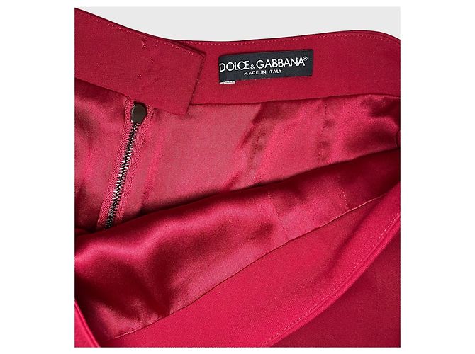 Gonna Dolce & Gabbana rossa T.40 Rosso - vista 4