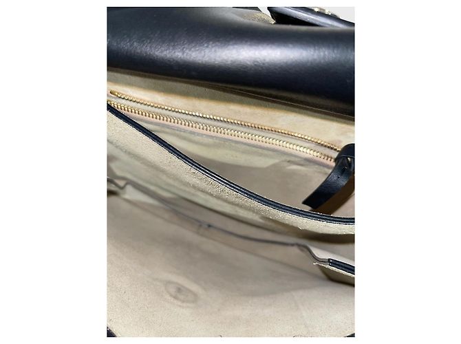 Borsa a mano Chloé Faye in pelle nera Nero - vista 7