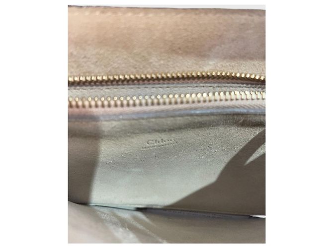 Borsa a mano Chloé Faye in pelle nera Nero - vista 8