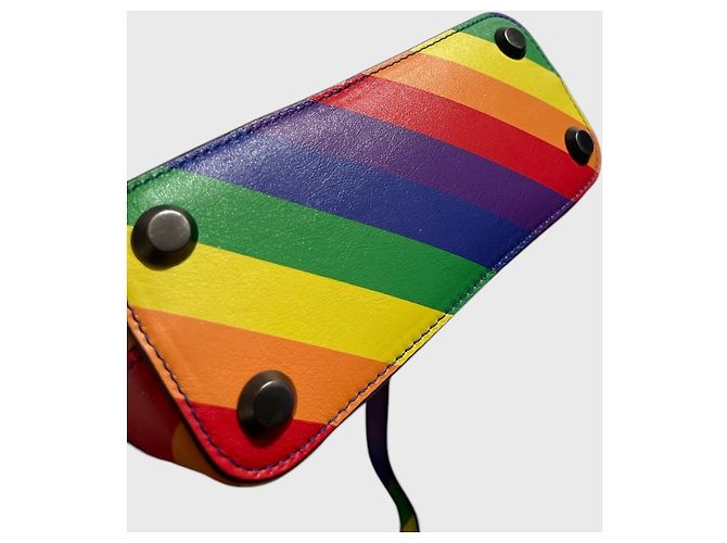 Borsa Balenciaga Ville XS Multicolore - vista 6