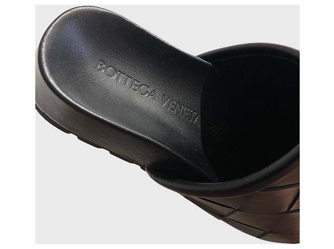 Bottega Veneta Mules Bottega Venetta Reggie T.37 Nero - vista 5