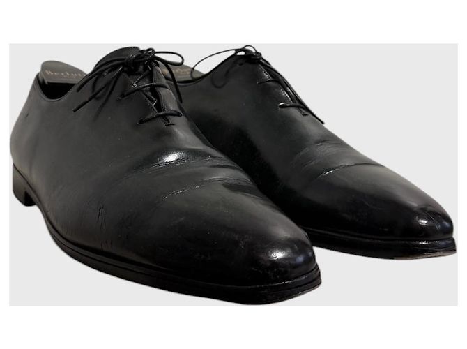 Scarpe Richelieu Berluti verdi T.44,5 Verde - vista 2