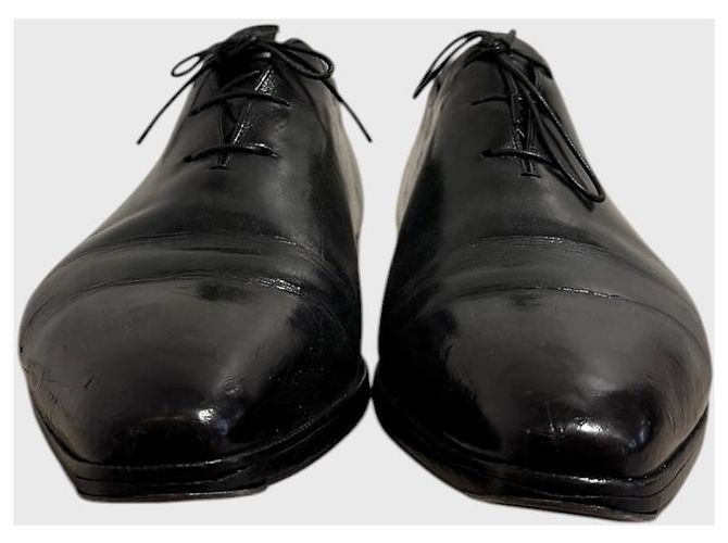 Scarpe Richelieu Berluti verdi T.44,5 Verde - vista 4