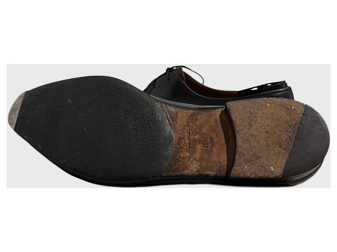 Scarpe Richelieu Berluti verdi T.44,5 Verde - vista 7
