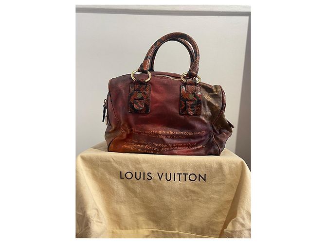 Louis Vuitton Mancrazy Tasche rot - Ansicht 15