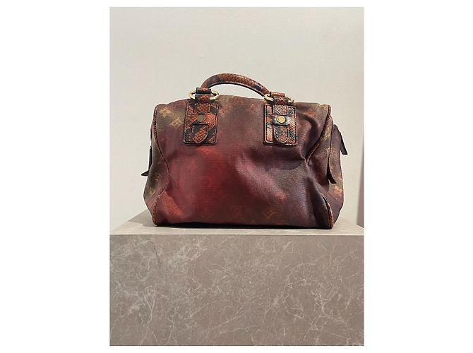 Louis Vuitton Mancrazy Tasche rot - Ansicht 3