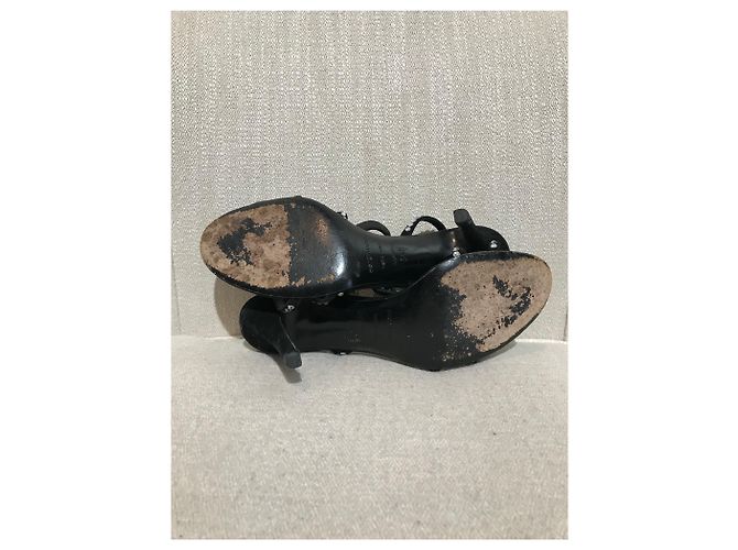 Sandali Sergio Rossi neri T.36,5 Nero - vista 6