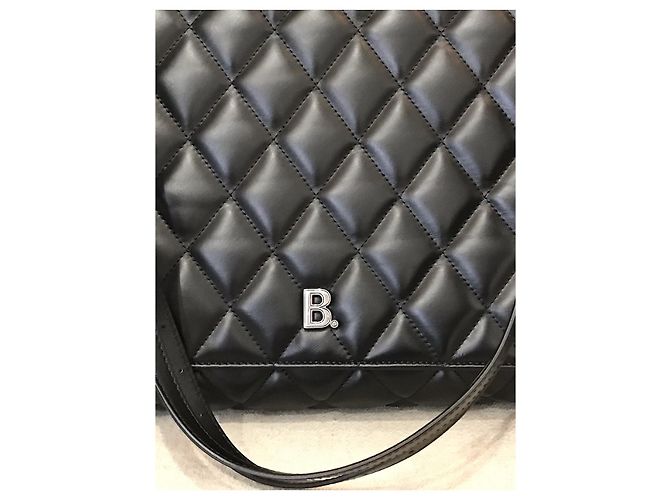 Bolsa Balenciaga B.dot preta Preto - vista 3