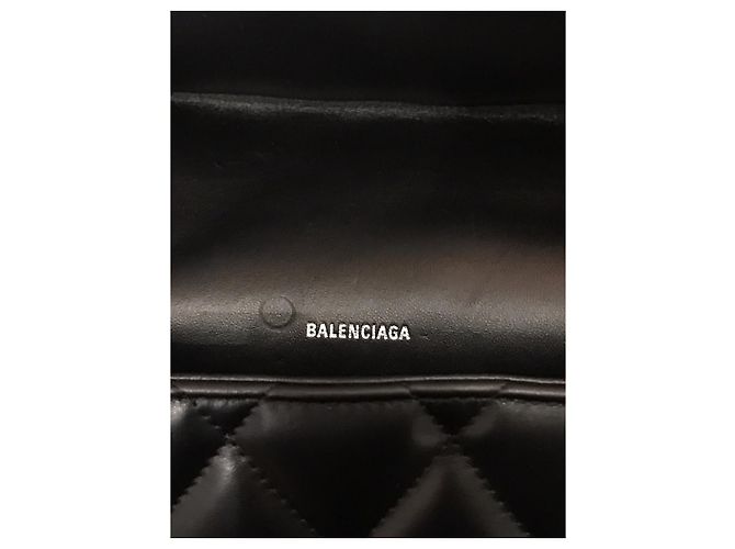 Bolsa Balenciaga B.dot preta Preto - vista 6