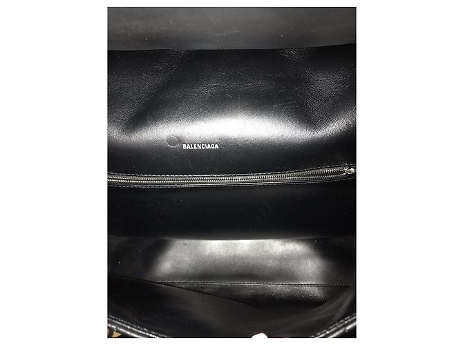 Bolsa Balenciaga B.dot preta Preto - vista 7