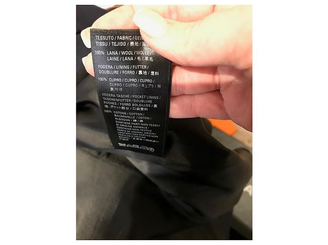 Balenciaga Hourglass Jacke T.42 Blau - Ansicht 8
