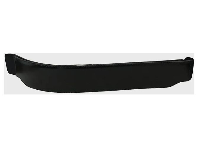 Cinturón Gucci de cuero negro con paneles elásticos Talla 80 - vista 3