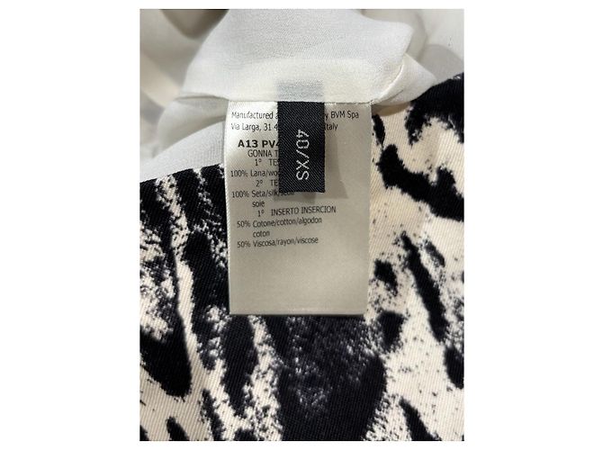 Falda Giambattista Valli T.36 Negro - vista 7