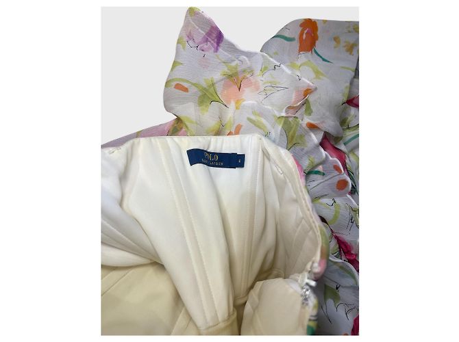 Ralph Lauren Blumenkleid T.38 Mehrfarben - Ansicht 5