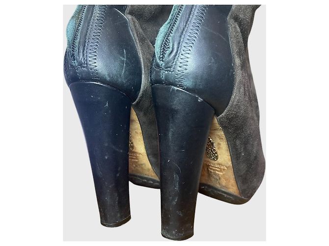 Botines Aquazzura marrón T.38 Castaño - vista 6