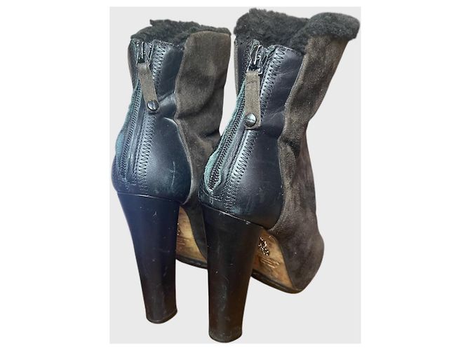 Botines Aquazzura marrón T.38 Castaño - vista 7