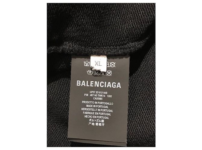 Pantalones Balenciaga jogging T.XL Negro - vista 4