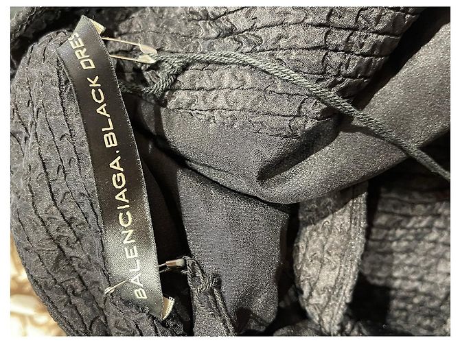 Balenciaga Kleid schwarz T.40 - Ansicht 4