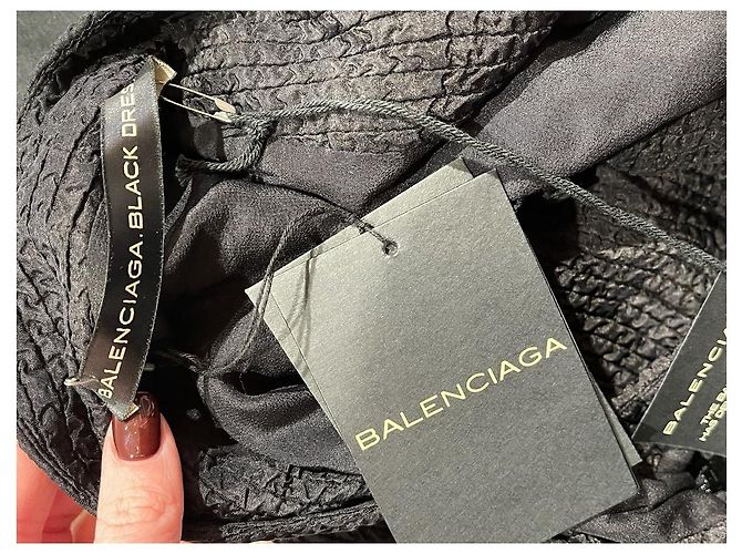 Balenciaga Kleid schwarz T.40 - Ansicht 5