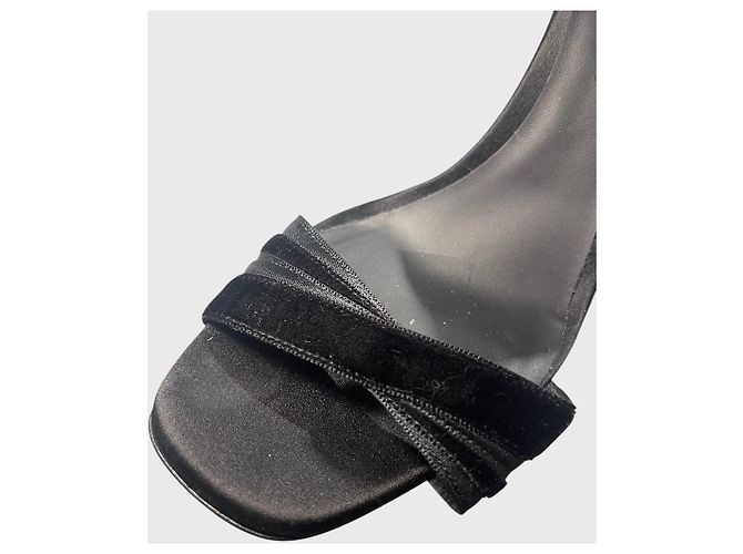 Sandali Emporio Armani neri T.38 Nero - vista 3