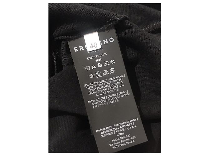 T-shirt Ermanno Scervino nero T.36 - vista 5